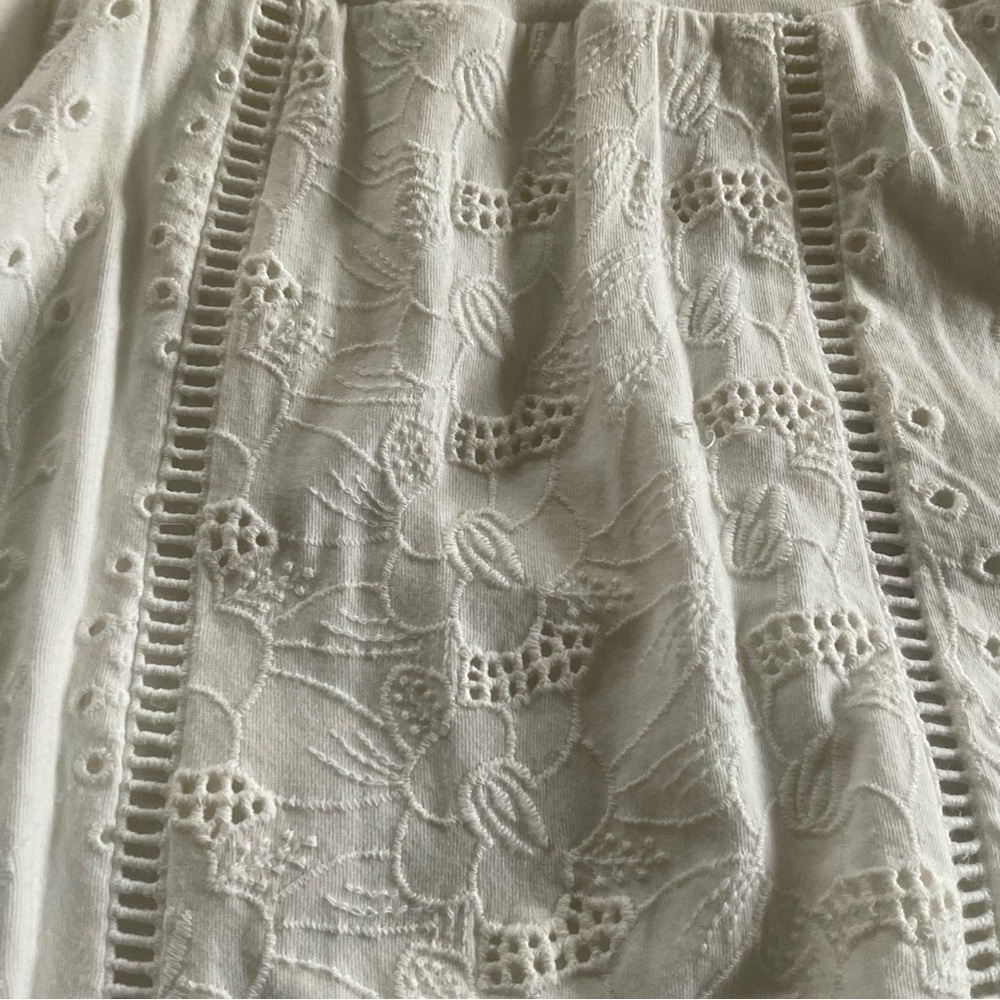 Chico's Asymmetrical White Skirt - Picture 6 of 6